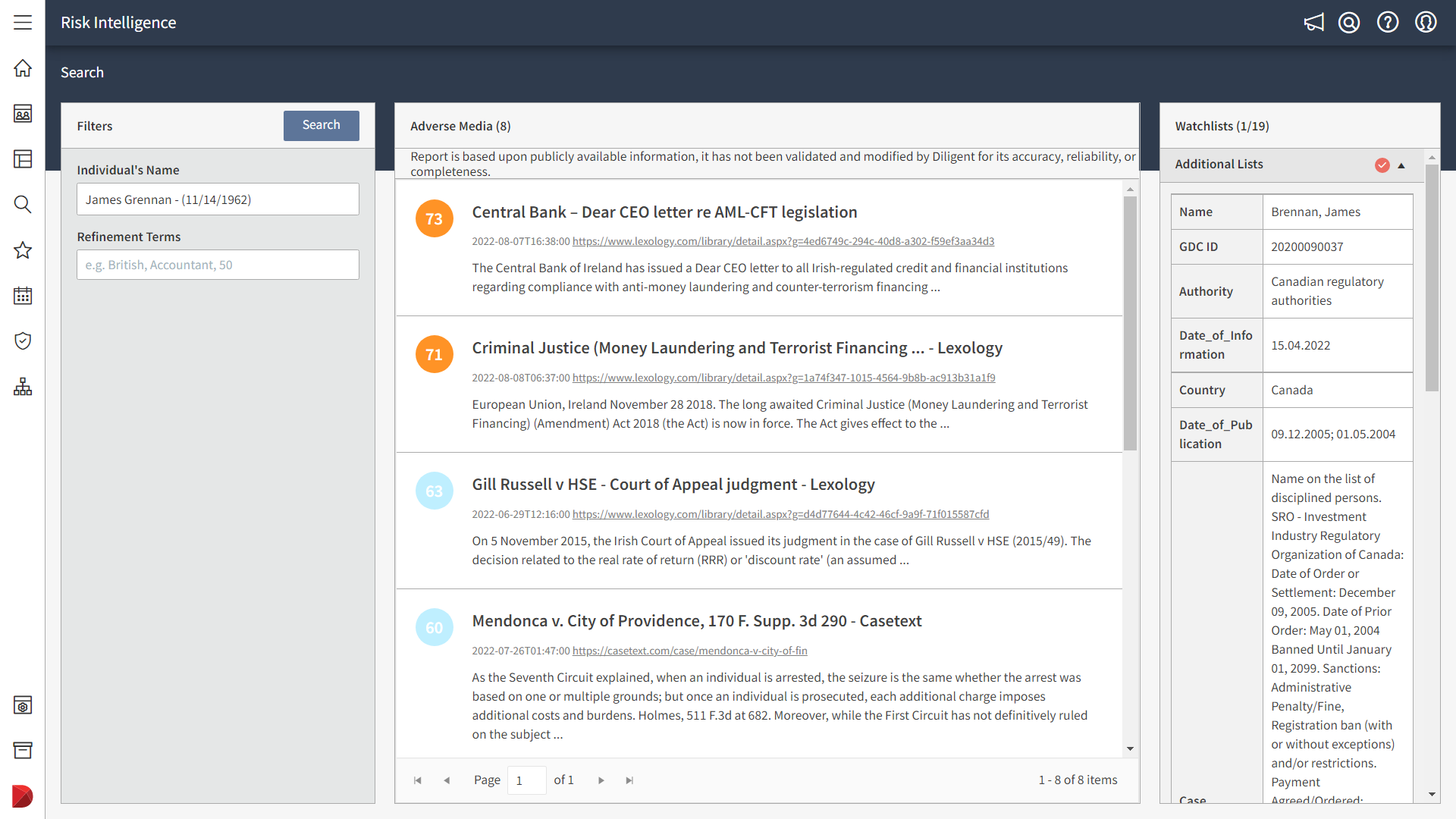 Diligent One Project Diligent Entity Management at Christian Liao blog