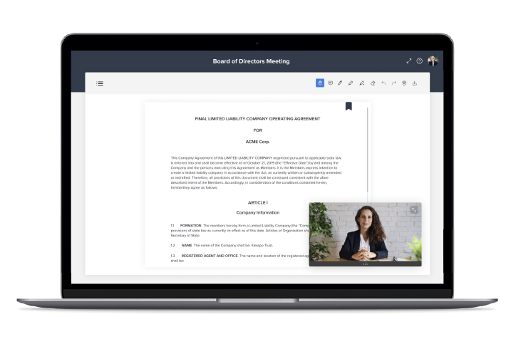 Diligent Board Management Software
