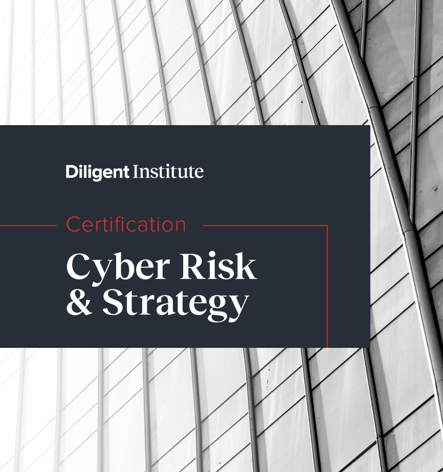 Diligent Risk Module Diligent Cyber Risk and Strategy Certificate Program Course Details ...