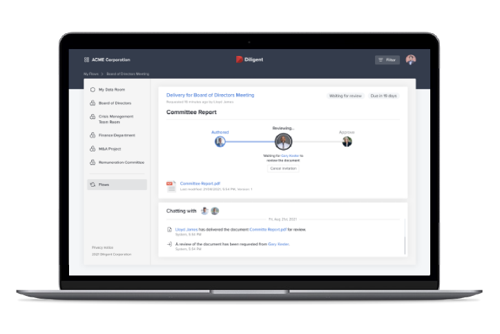 Diligent Board Management Software