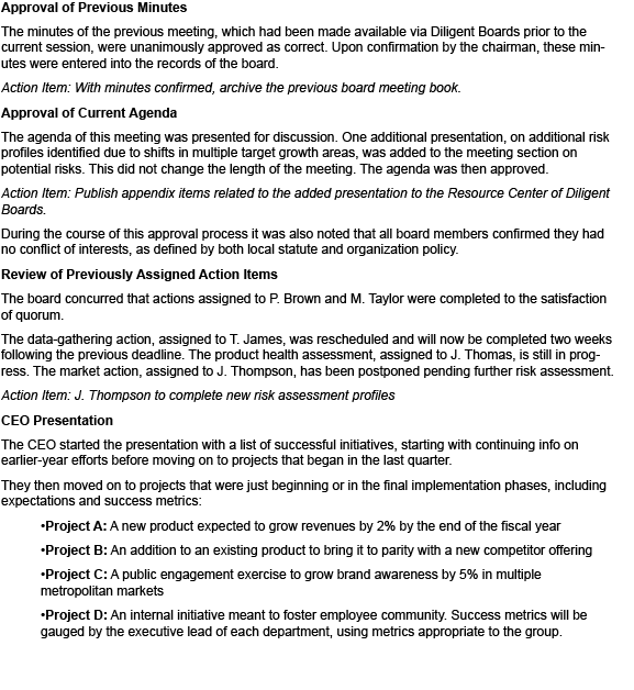 How to Take Better Board Meeting Minutes