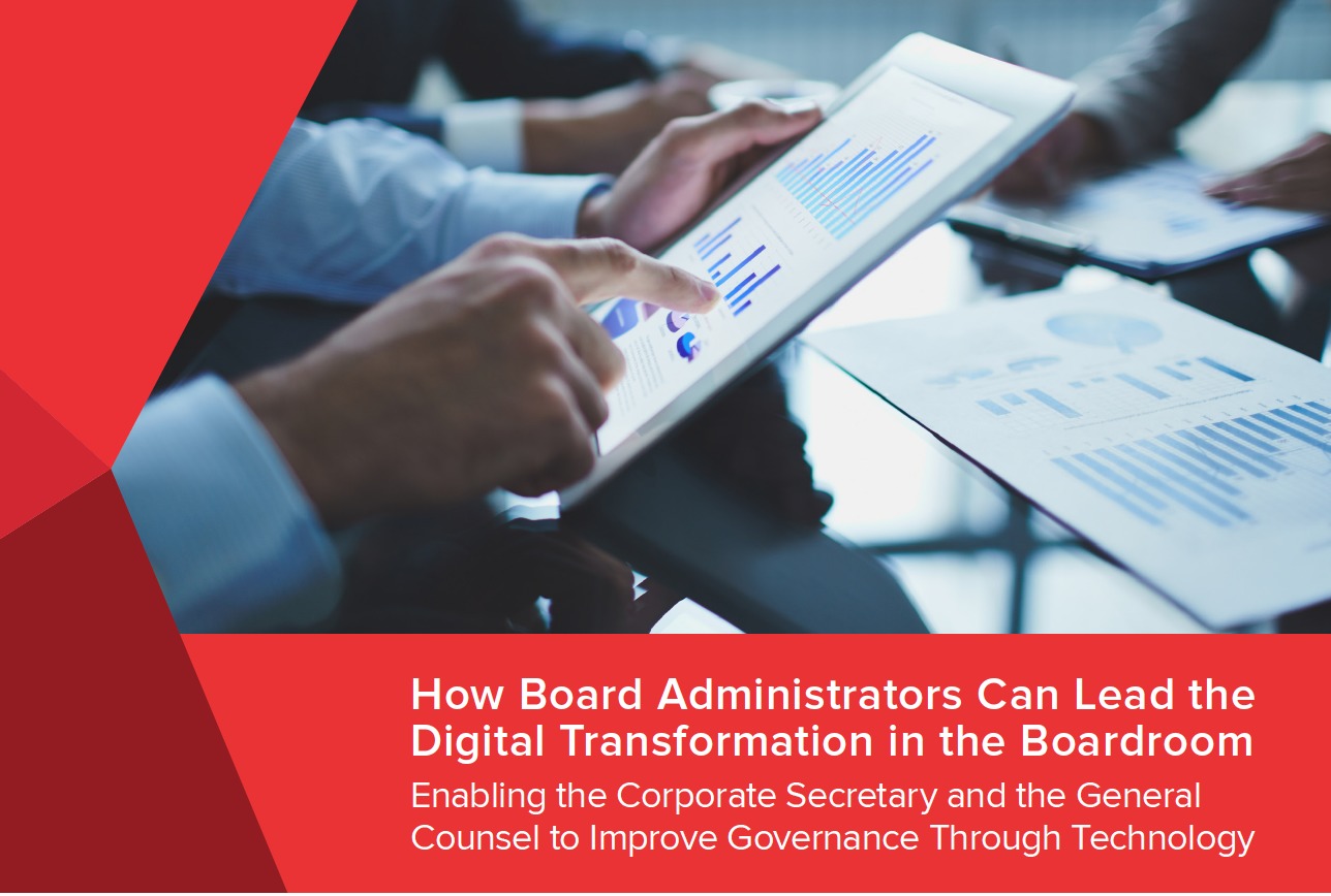 How Board Administrators Can Lead the Digital Transformation in the