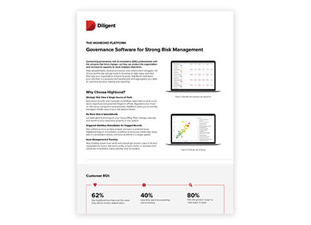 Governance Software for Strong Risk Management