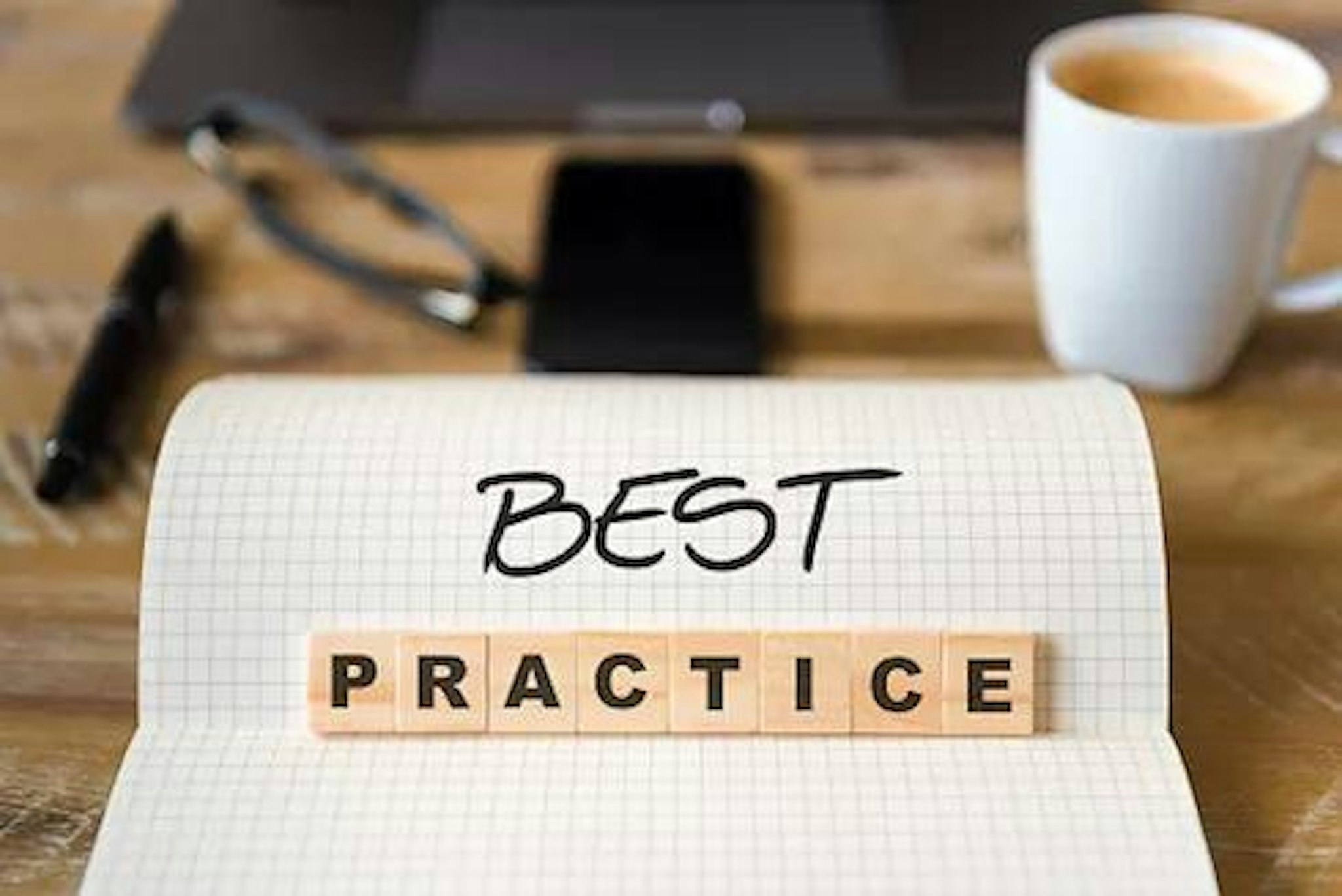 Best practice scrabble pieces to represent corporate governance best practices