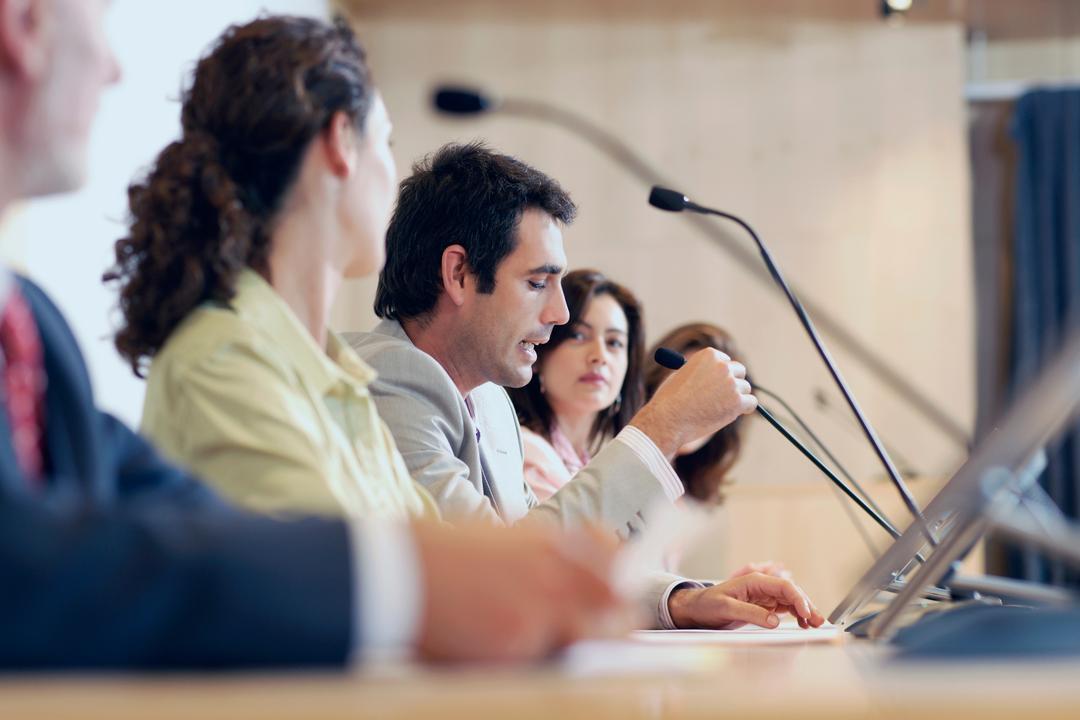 board directors discuss a potential conflict of interest