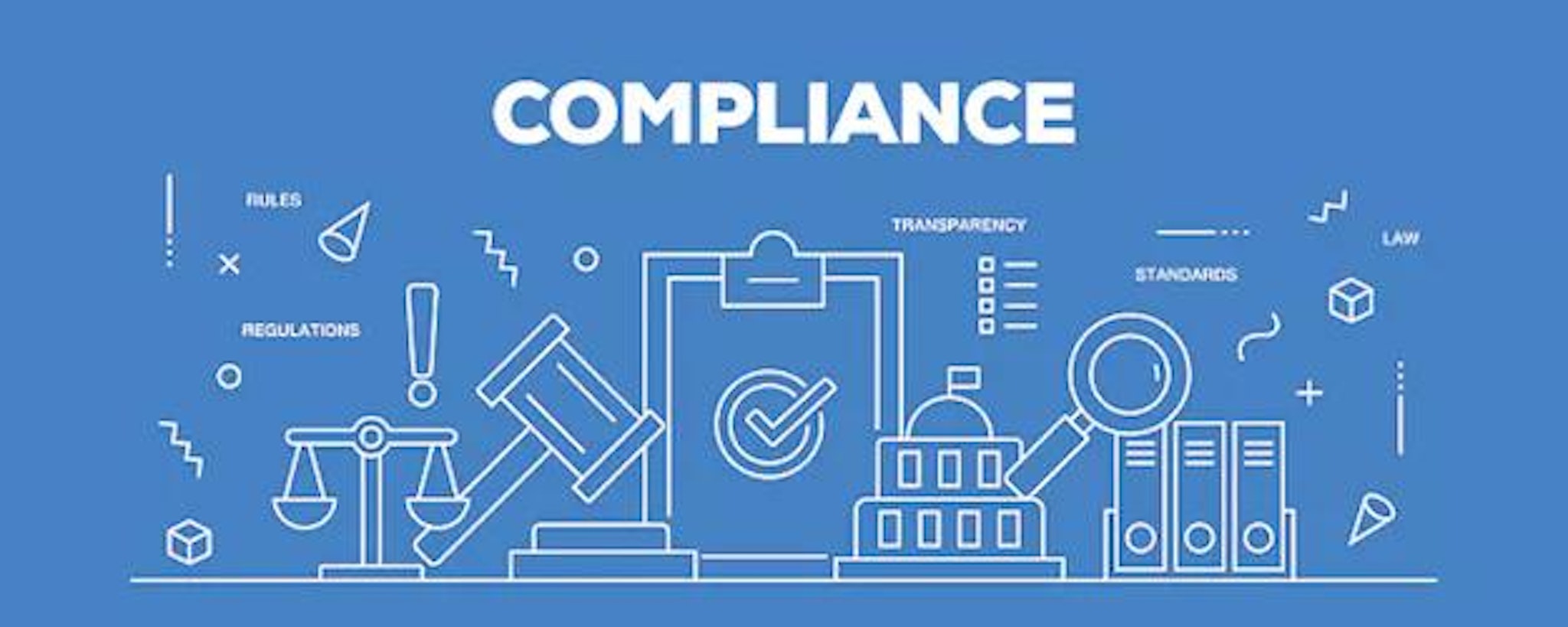 Image representing the different aspects of regulatory compliance