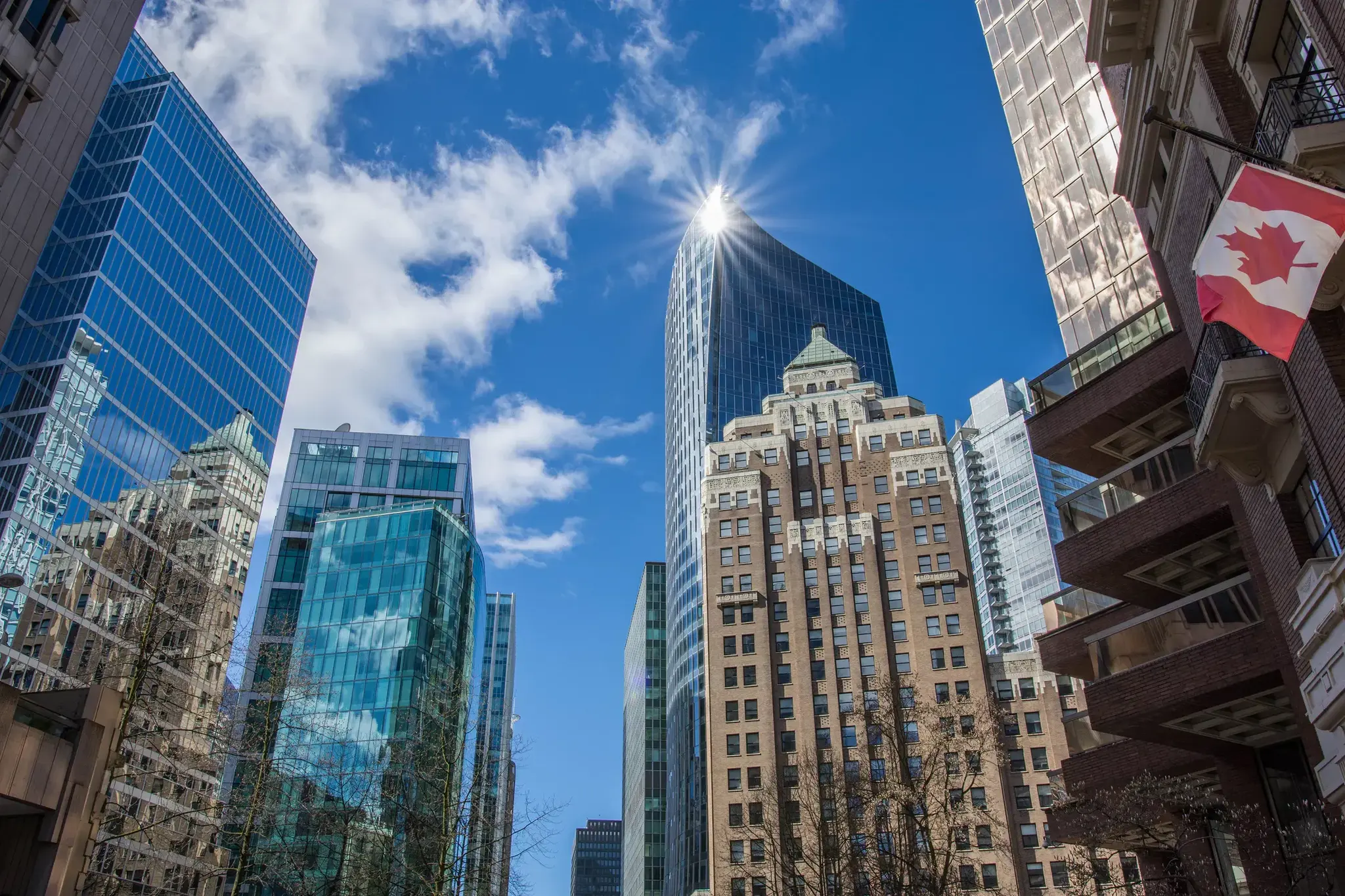 Image of buildings in Canada