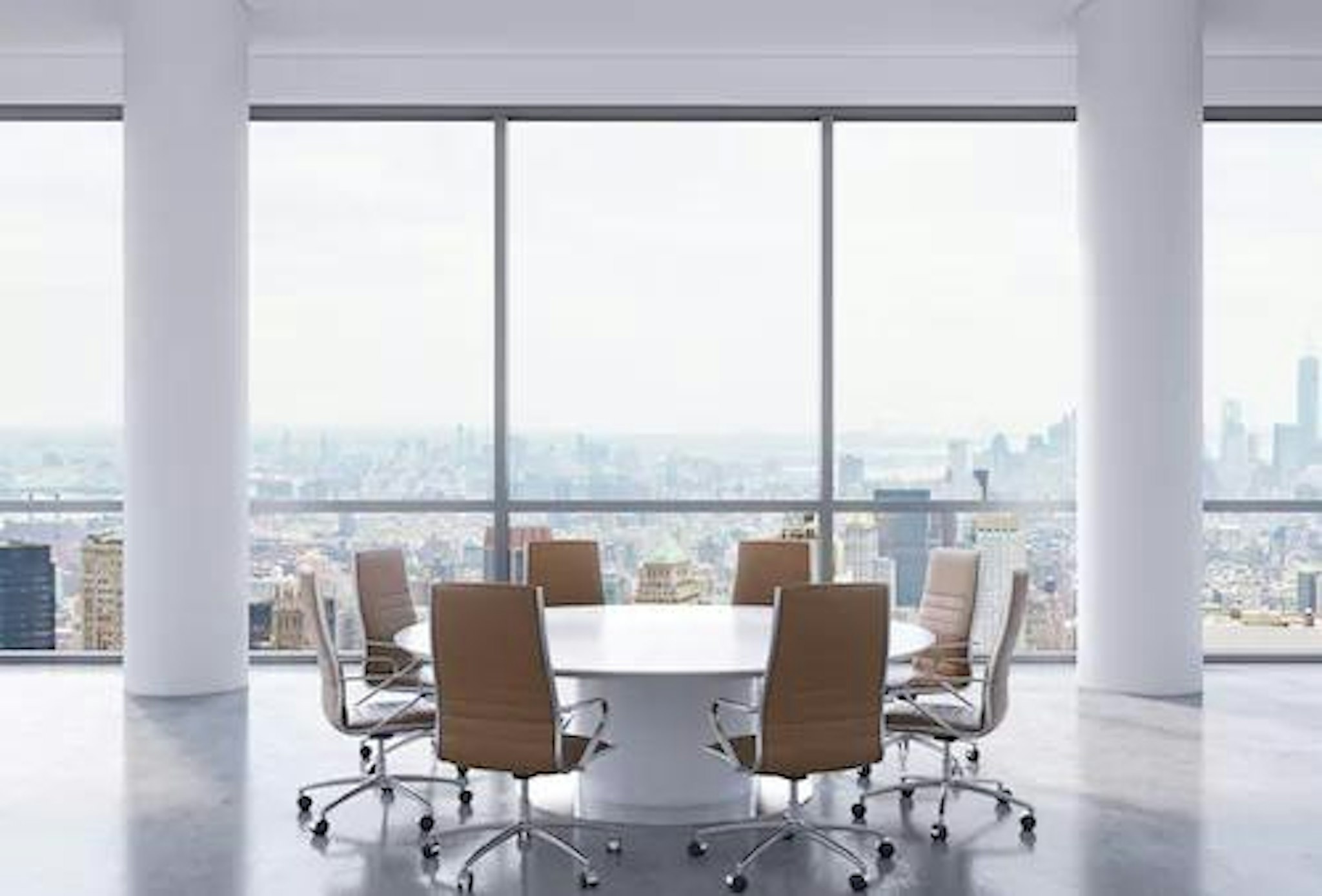 A board room representing private equity advisory board responsibilities