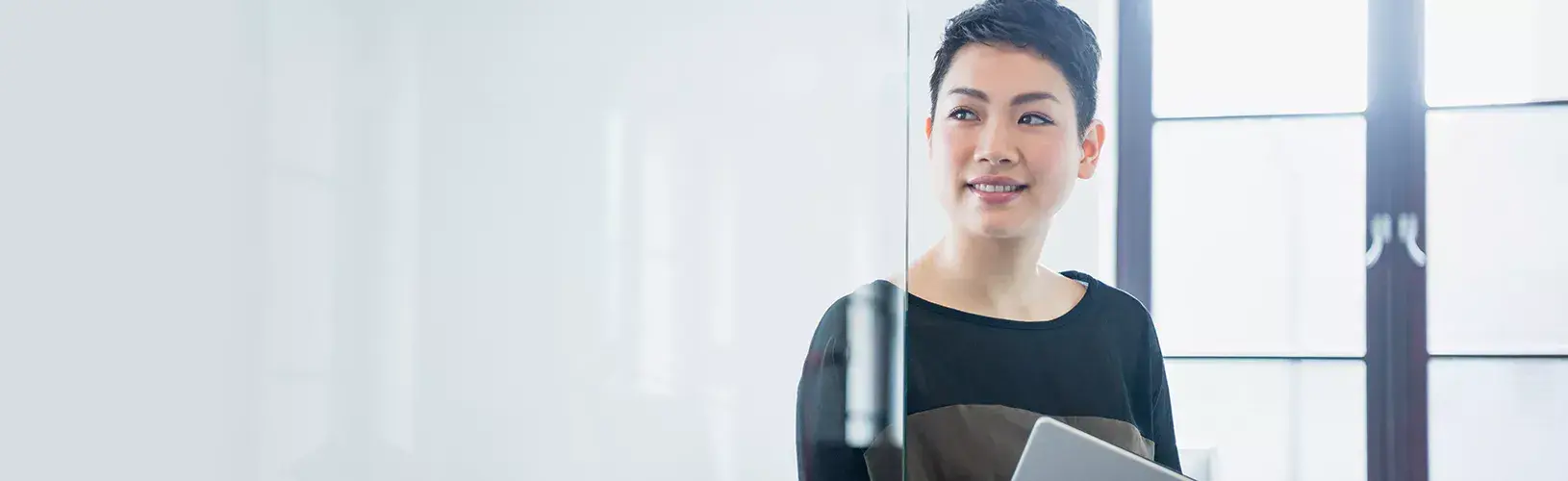 Woman reading about new sec requirements for investment advisers