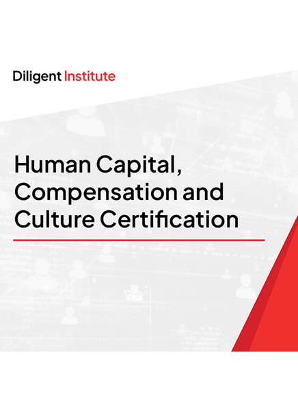 Human Capital, Compensation & Culture Certification cover image