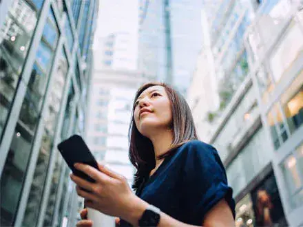 Woman planning to approach cybersecurity