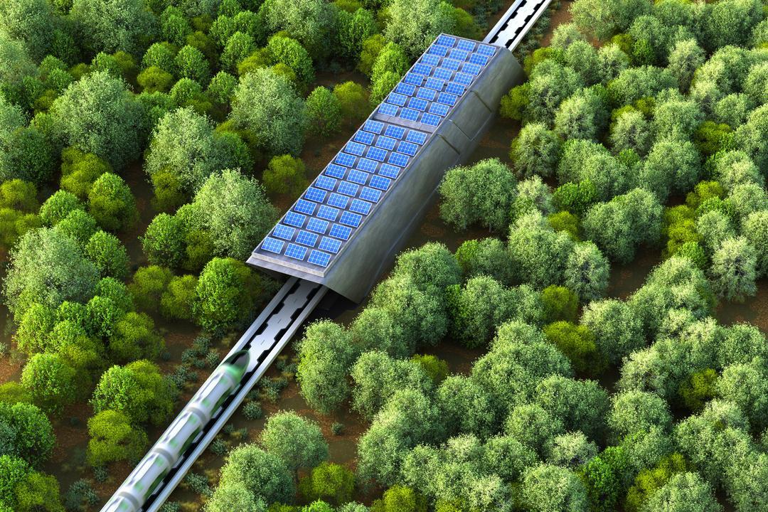 solar panels providing sustainable energy and lowering climate risk