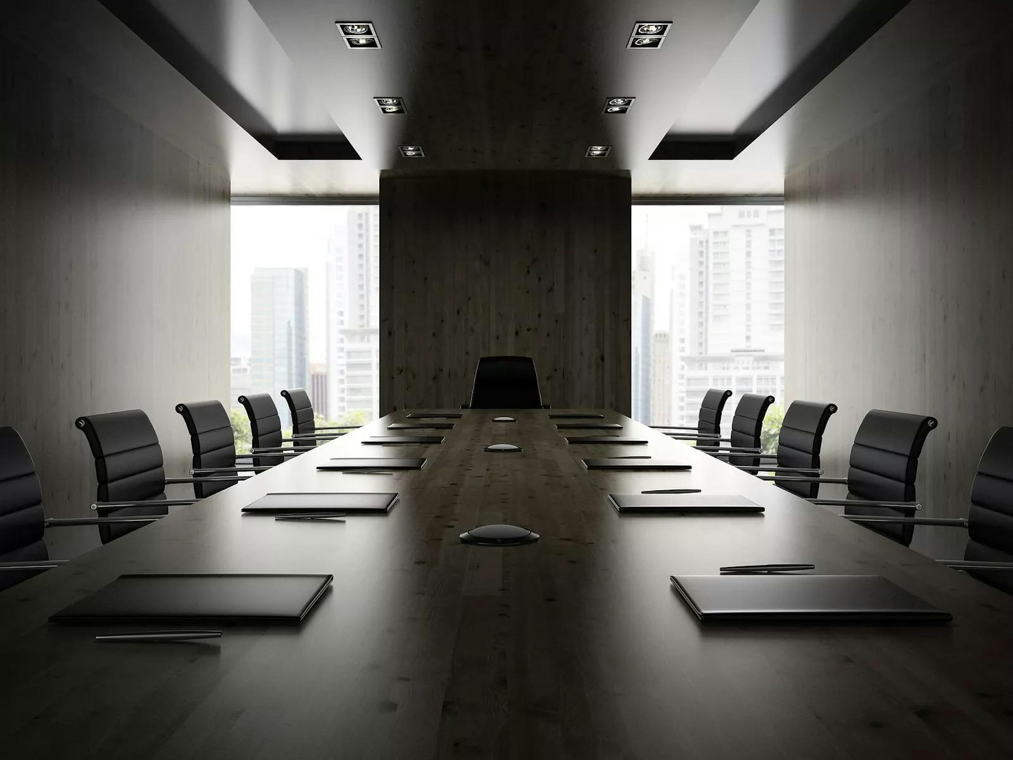 Image of a boardroom representing corporate governance regulations