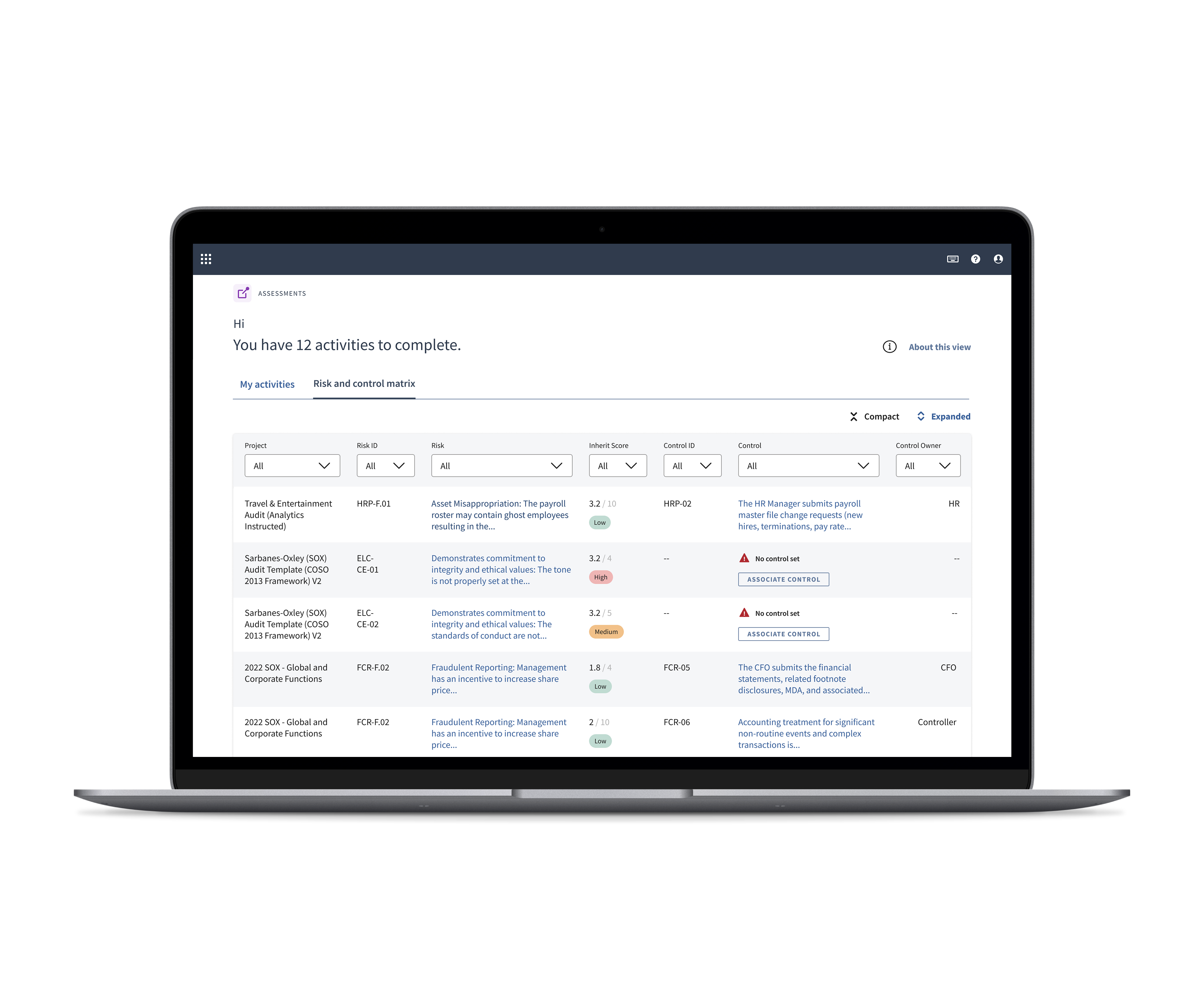 Image of Risk and control library