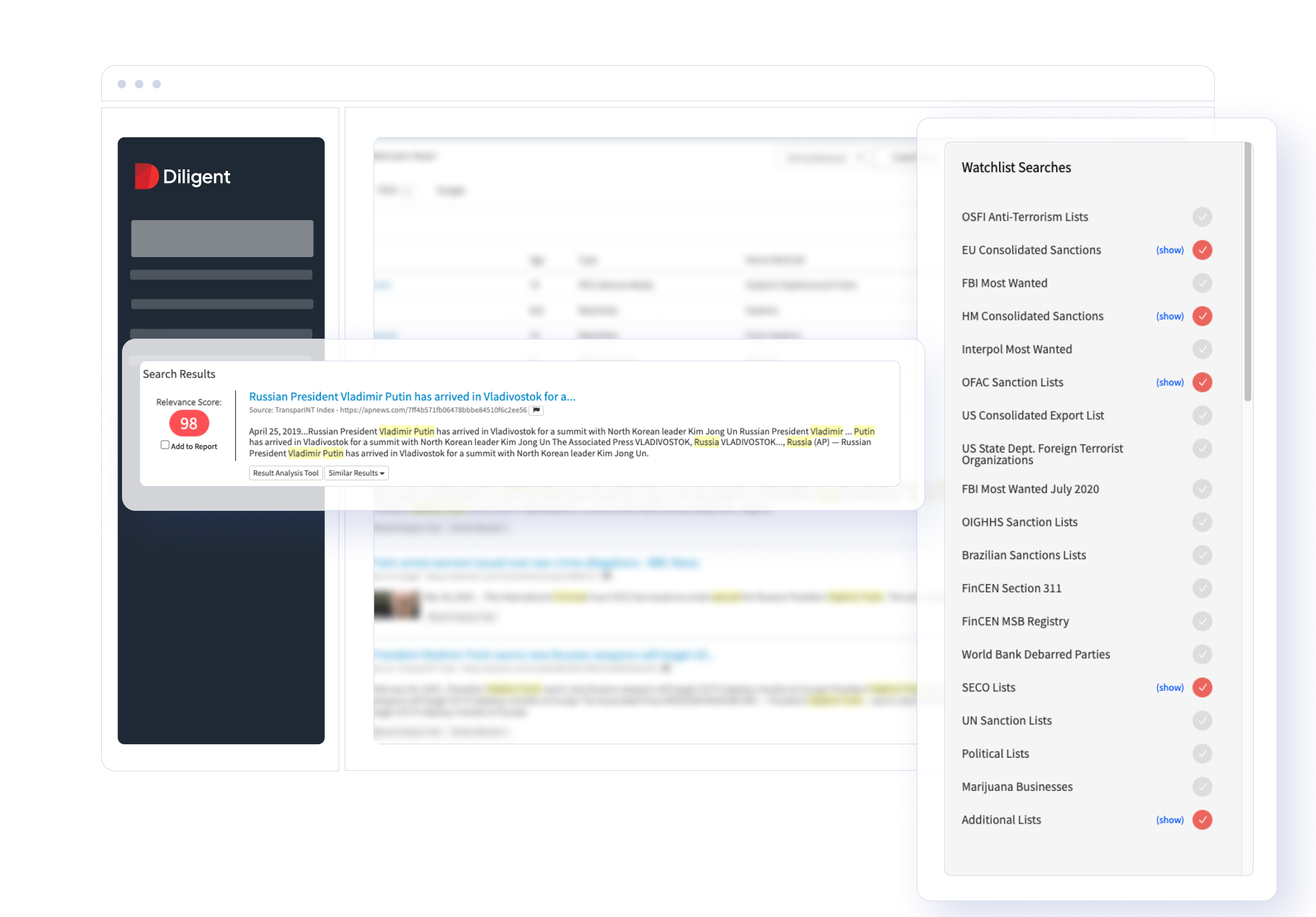 Image of Watchlist & Sanctions Screening